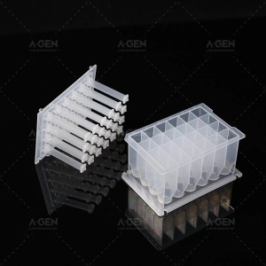 15ml 24 Square-Well Extraction Plate Conical Bottom, 50 per case